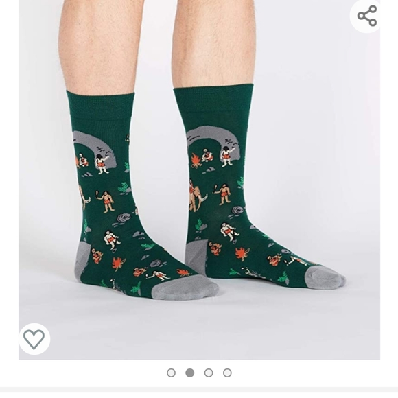 Sock it to me men's crew socks - Picture 2 of 5